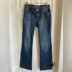 Wrangler Bootcut Jeans Medium Wash Classic Western Cowgirl  Denim Size 5